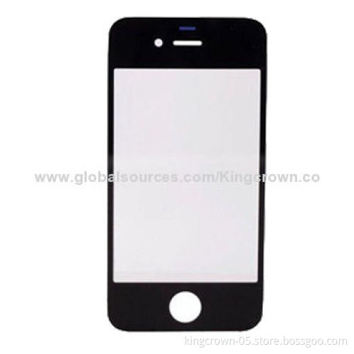 100% New Original Front Touch Screen LCD Glass Lens, for iPhone 4 4S, Replacement Repair Parts
